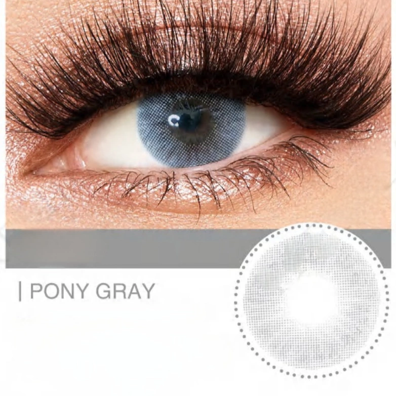 Pony Gray Eye Contacts - Image 2