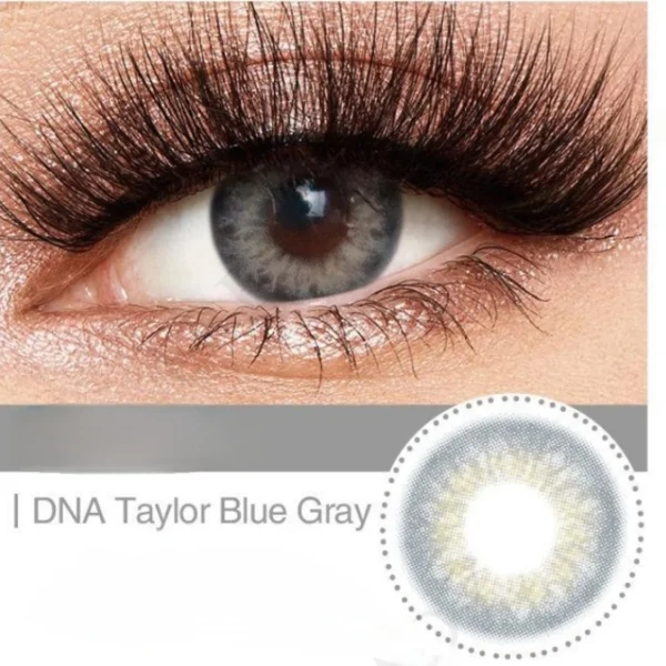 DNA Taylor Blue Gray Eye Contacts - Image 2