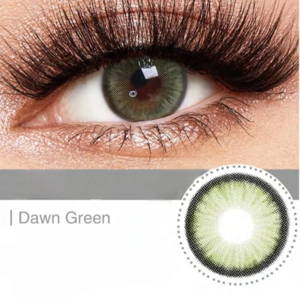 Dawn Green Eye Contacts - Image 2