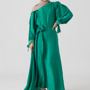 Zahra Dress Green