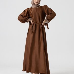 Zahra's Dress Brown