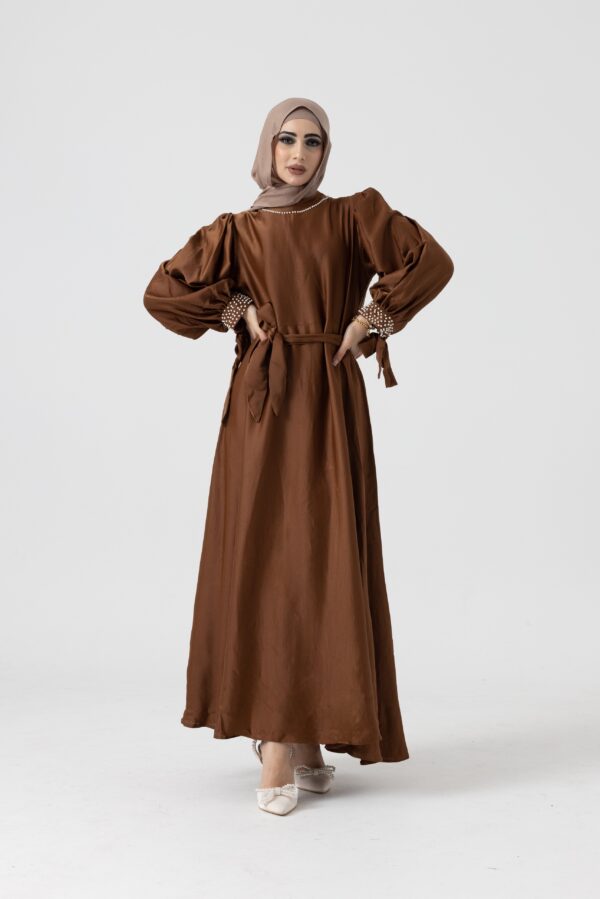 Zahra's Dress Brown