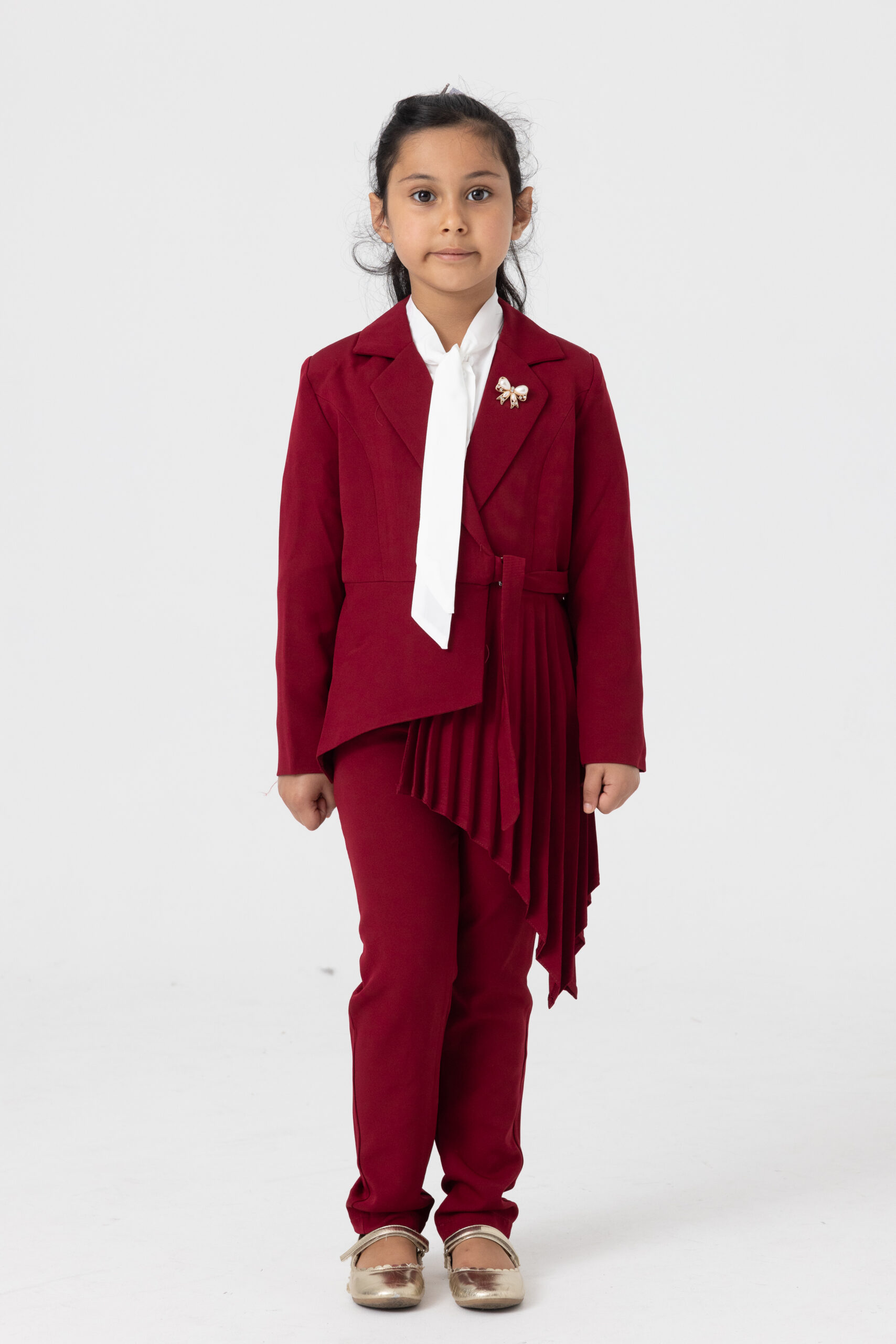 kids' three-piece set (red)