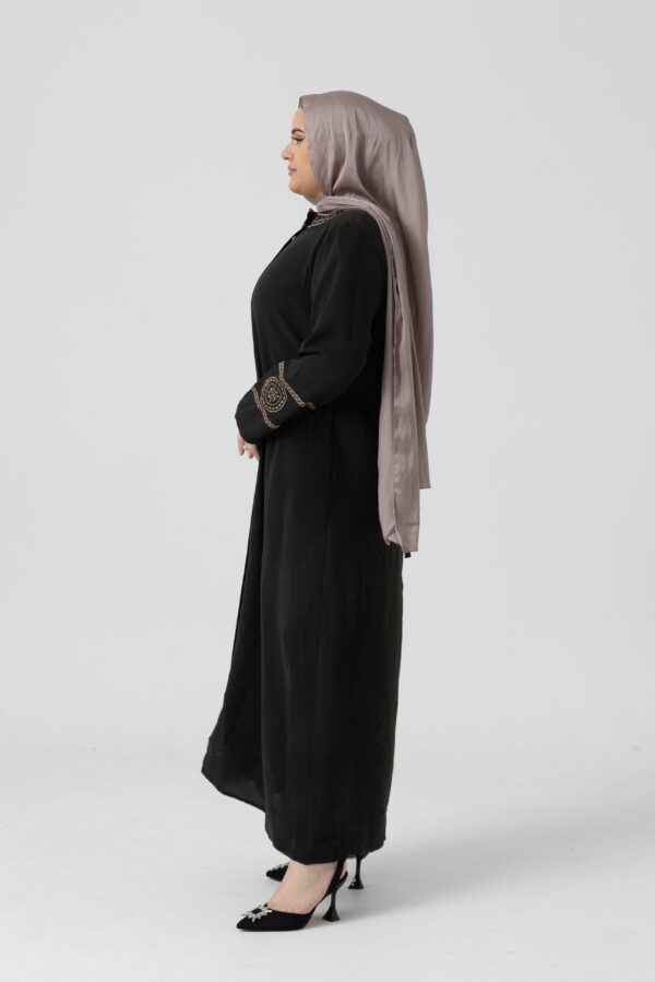 Olive abaya - Image 2